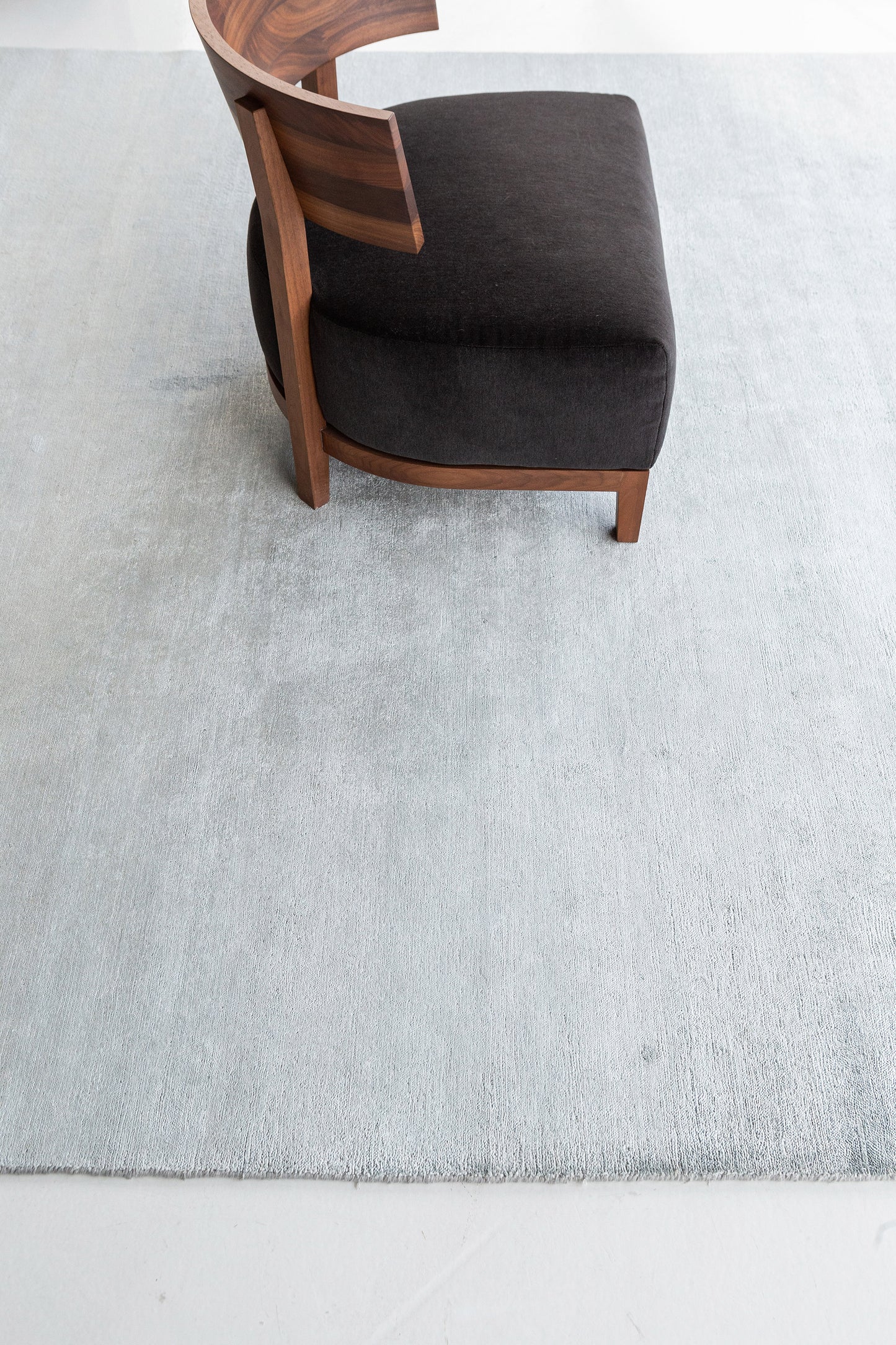 Modern Rug Image 10653 Solid Design Bamboo Silk Rug Dara