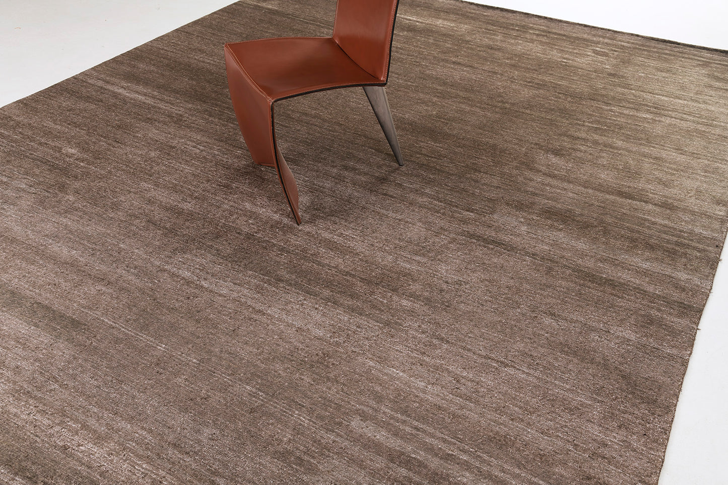 Modern Rug Image 10478 Solid Design Bamboo Silk Rug Dara