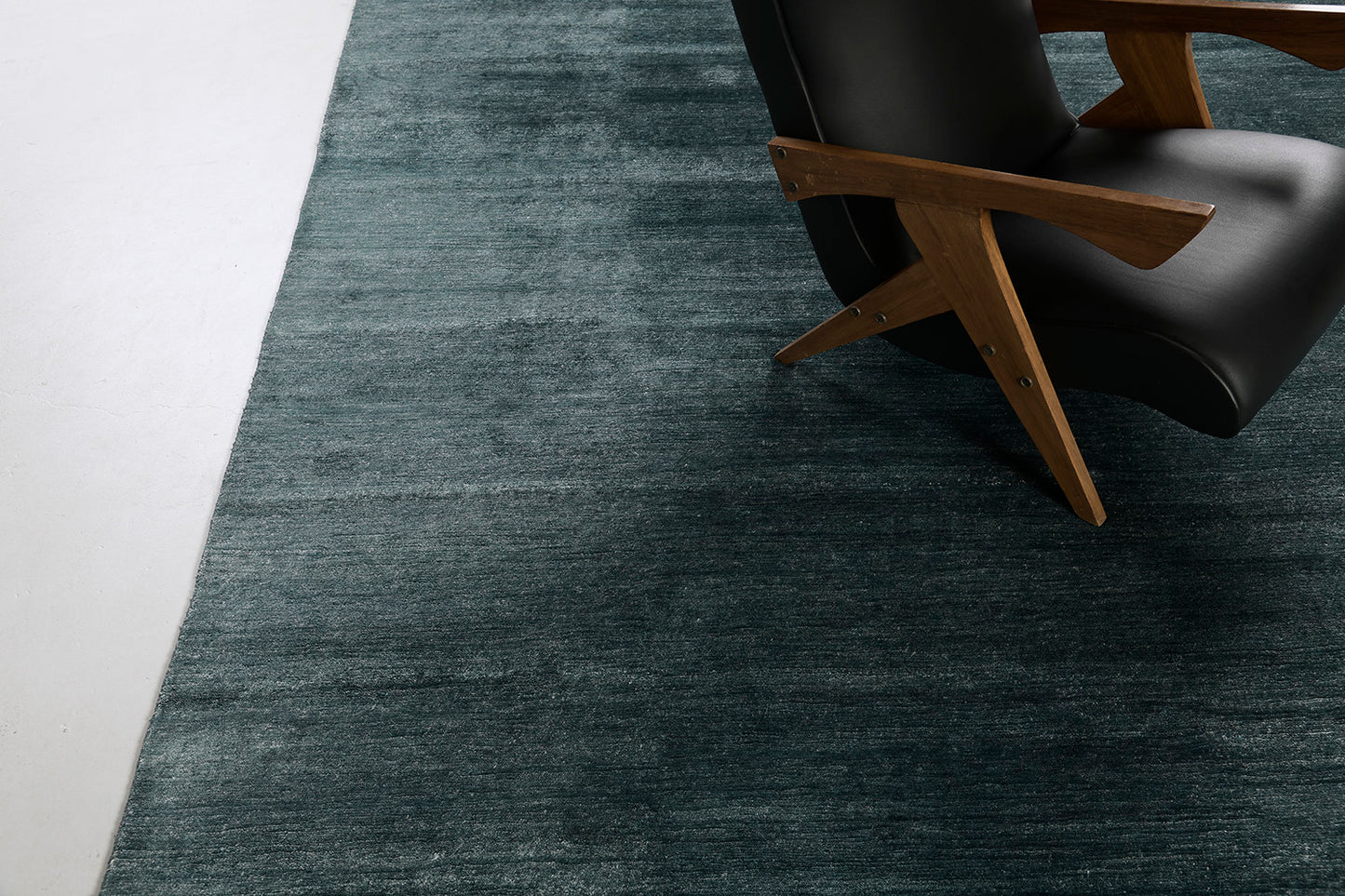 Modern Rug Image 10507 Solid Design Bamboo Silk Rug Dara