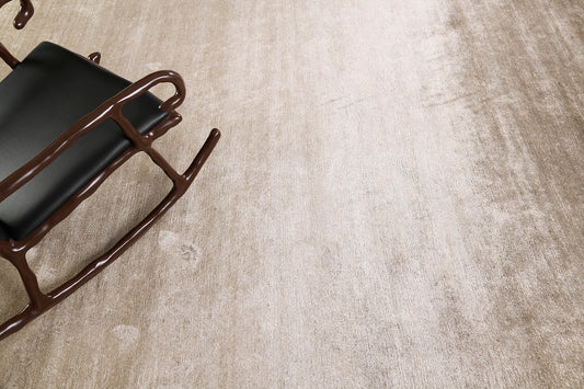 Modern Rug Image 10498 Solid Design Bamboo Silk Rug Dara