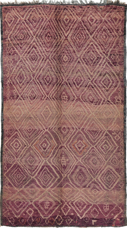 Modern Rug Image 12996 Vintage Moroccan Beni M'Guild Tribe Rug