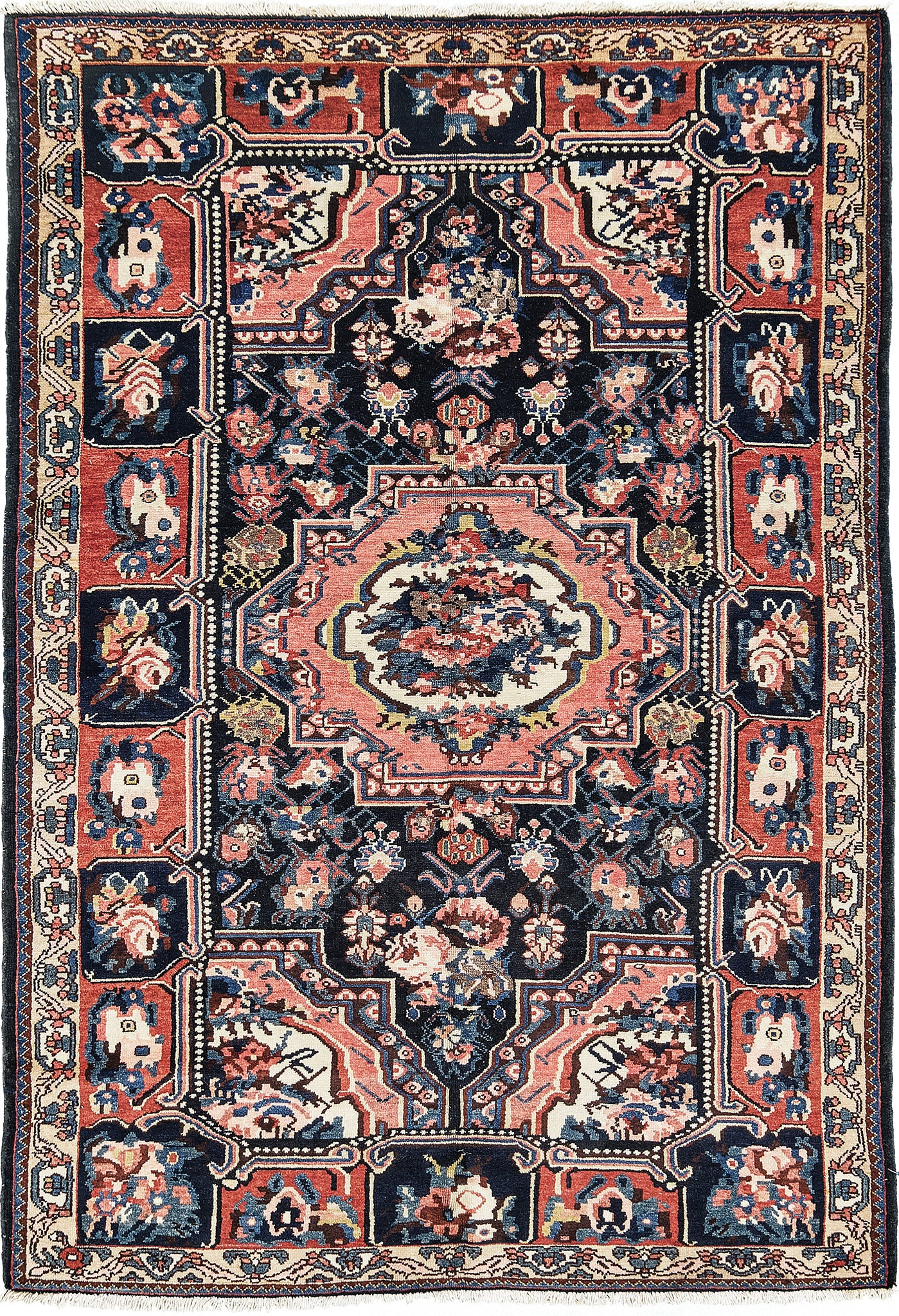 Persian Rug 3277 Vintage Persian Bakhtiari Rug 24764