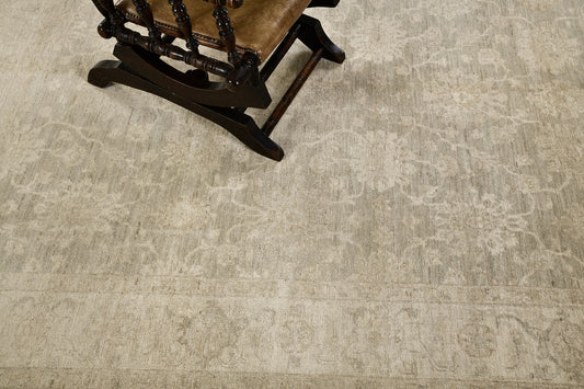 Vintage Style Tabriz Revival Rug