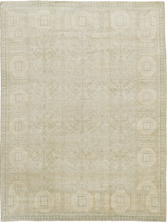 Turkish Oushak Revival Rug