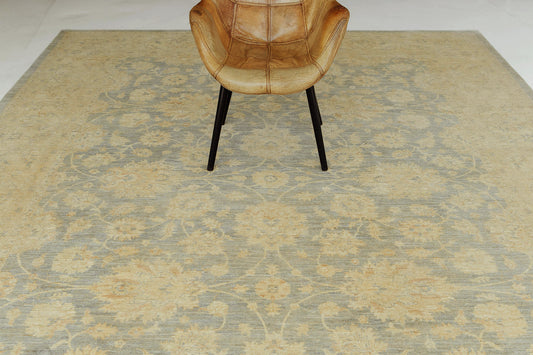 Vintage Style Tabriz Revival Rug