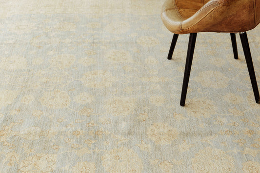 Vintage Style Tabriz Revival Rug