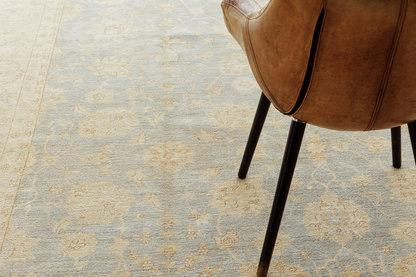 Vintage Style Tabriz Revival Rug