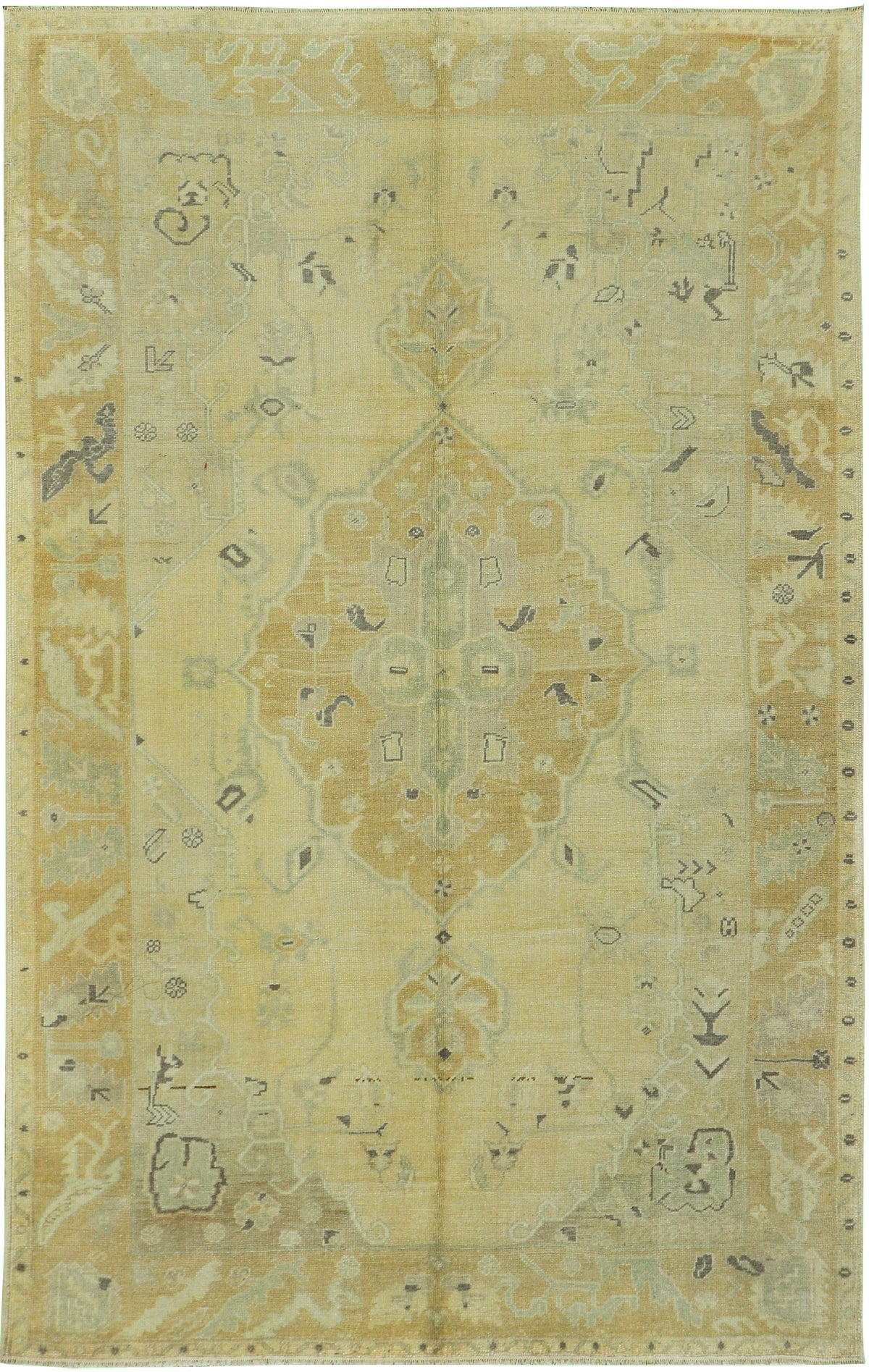 Vintage Turkish Anatolian Rug