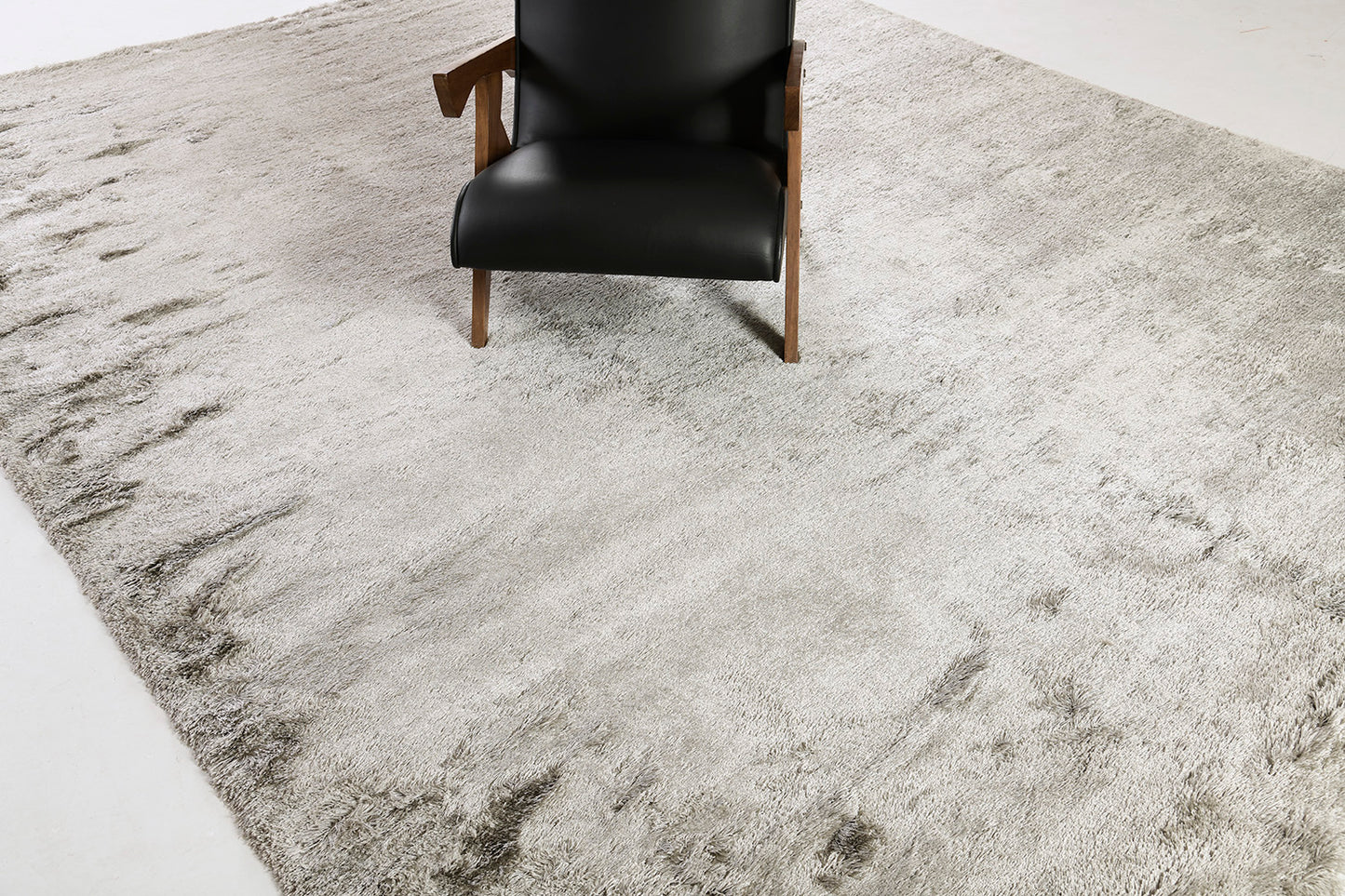 Modern Rug Image 10722 Solid Design Viscose Rug Lusso