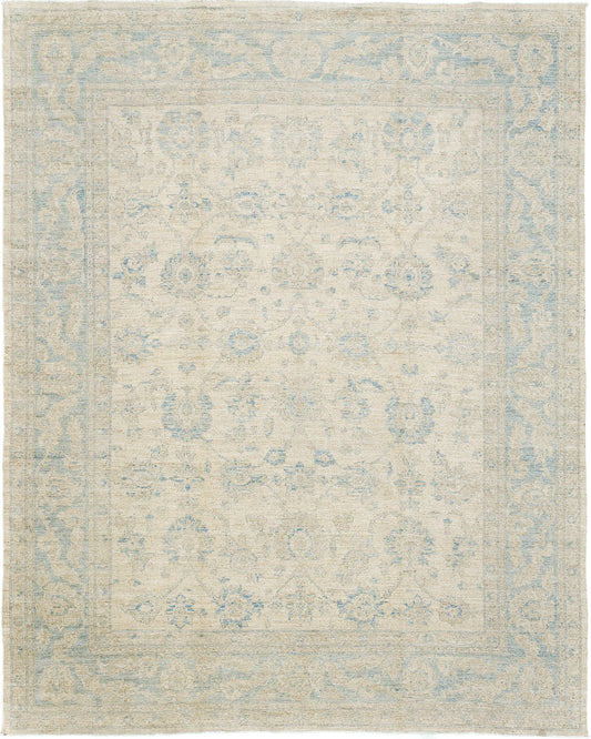 Vintage Style Tabriz Revival Rug