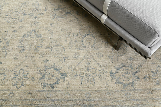 Vintage Style Tabriz Revival Rug