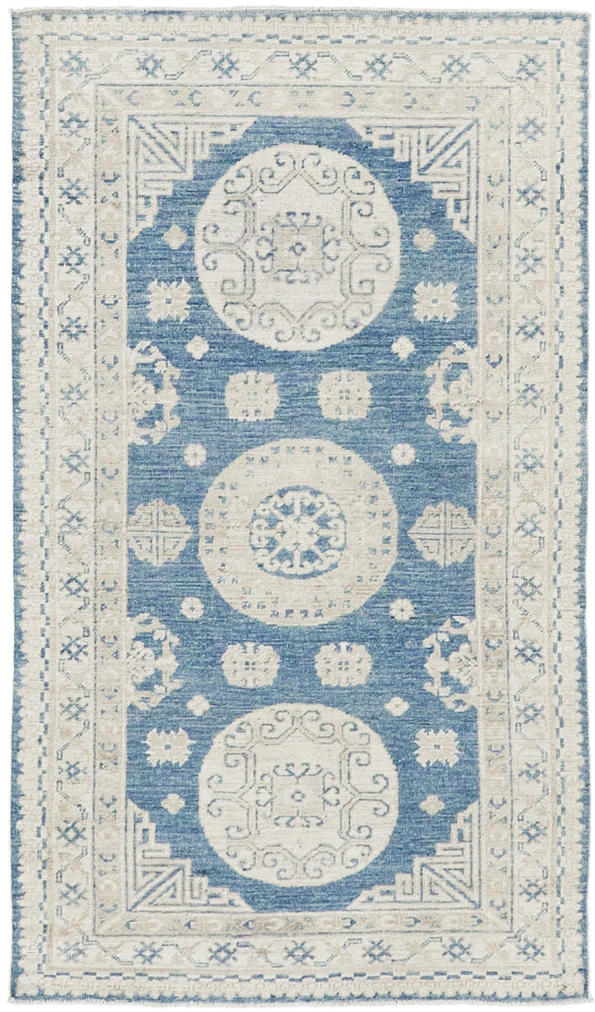 18th Century Khotan Design Revival D5387 Safira
