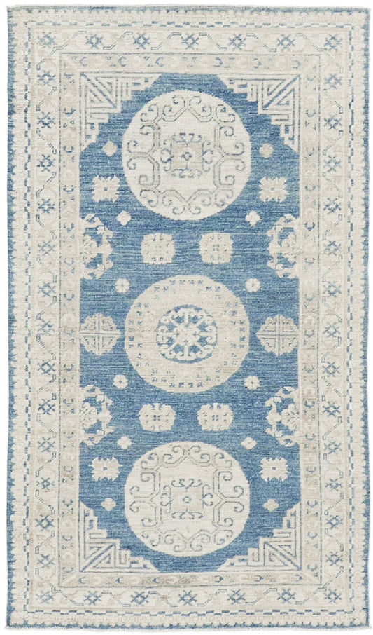 18th Century Khotan Design Revival D5387 Safira
