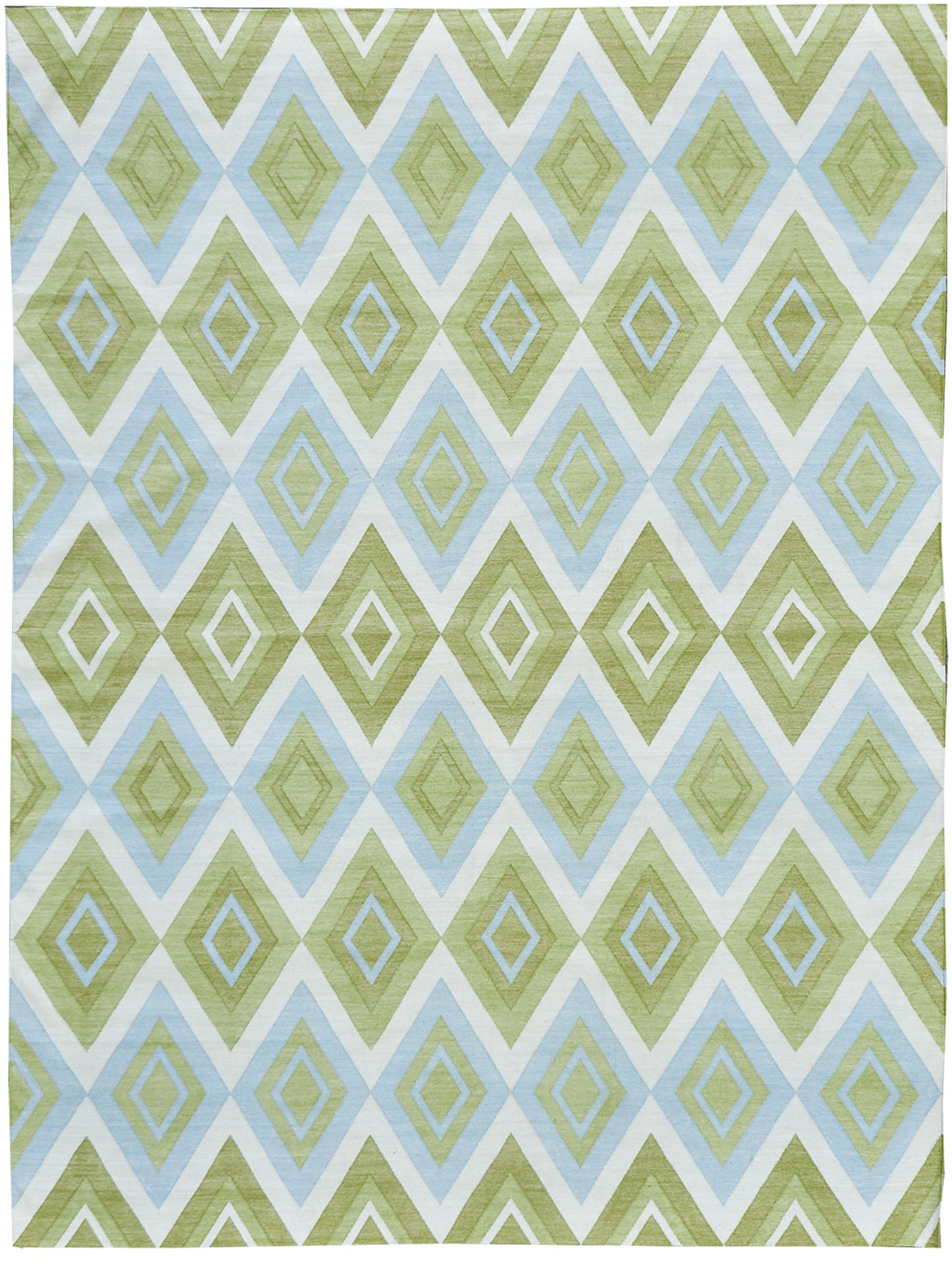 Contemporary Flat-Weave Rug Cielo Collection Permata Cricket