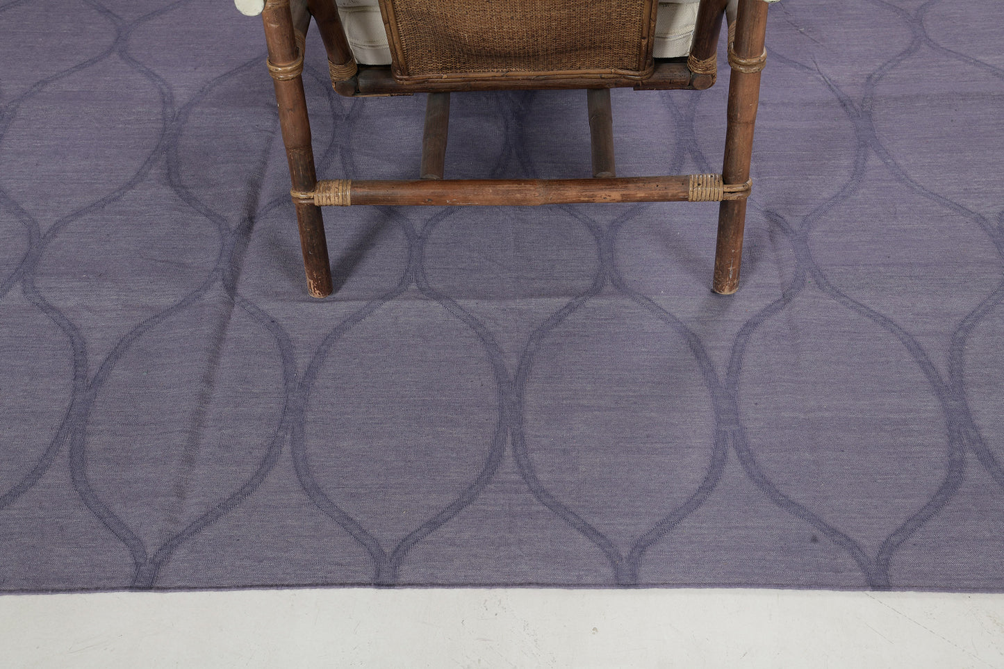 Contemporary Flat-Weave Rug Cielo Collection Valla Elderflower