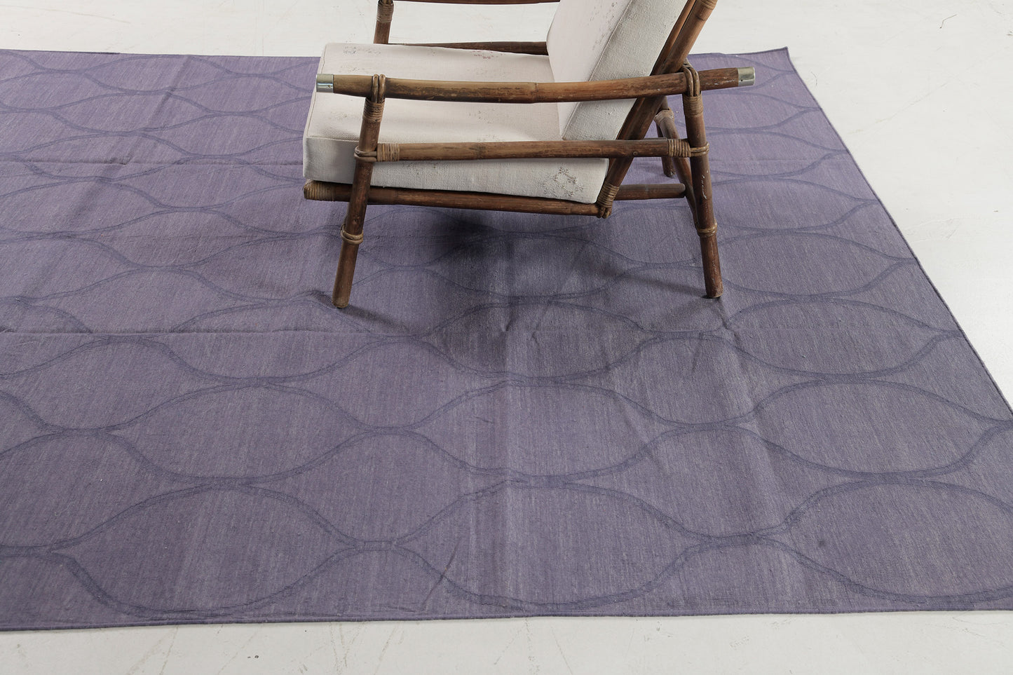 Contemporary Flat-Weave Rug Cielo Collection Valla Elderflower