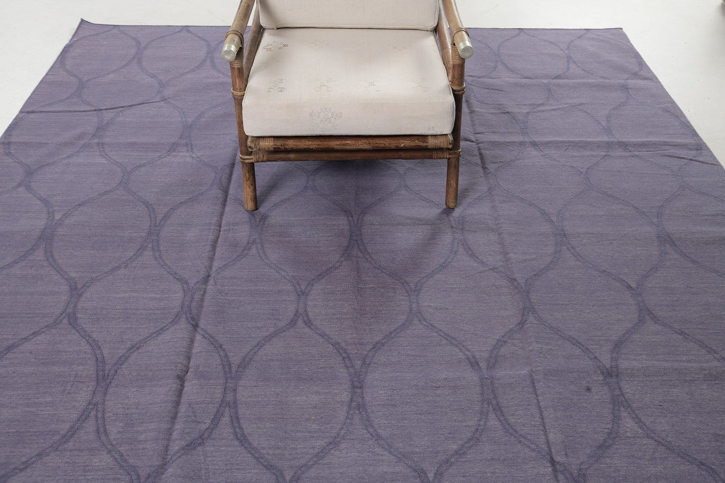 Contemporary Flat-Weave Rug Cielo Collection Valla Elderflower