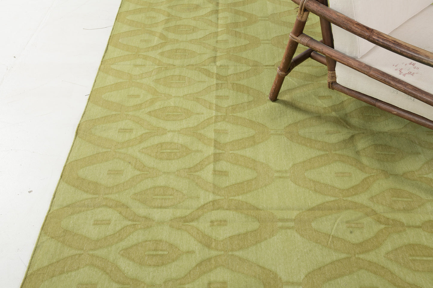 Contemporary Flat-Weave Rug Cielo Collection Zag Cricket