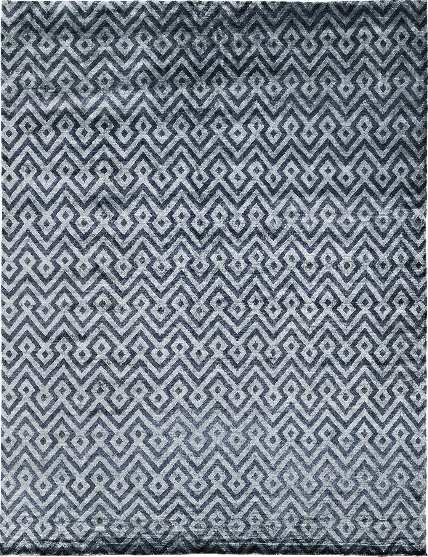 Modern Rug Image 7544 Modern Design Bamboo Silk Rug Devi