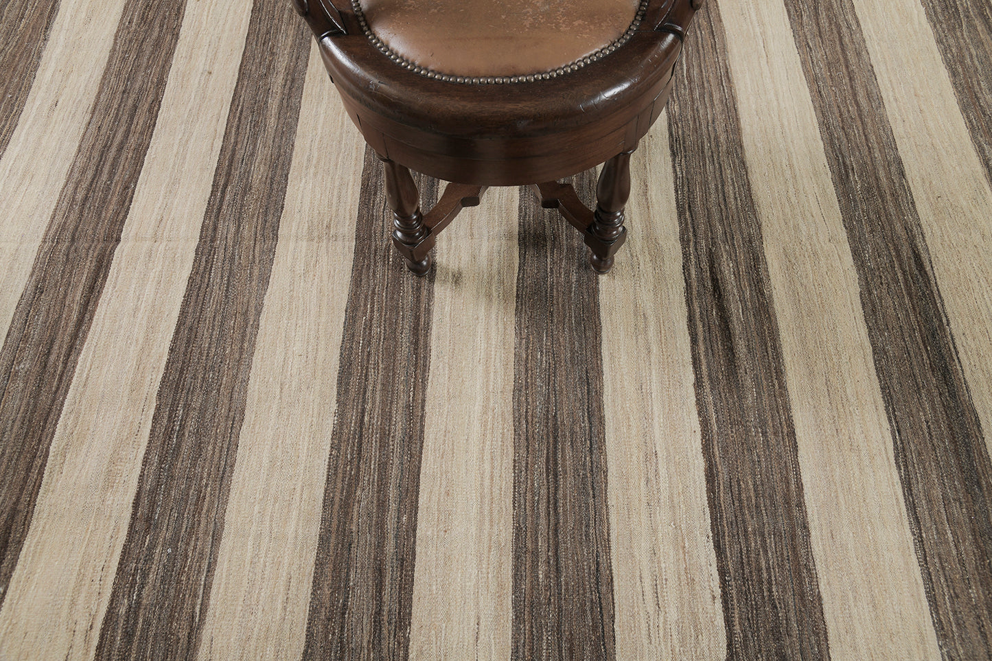 Natural Dye Flat Weave Kilim Puro Collection Square Rug