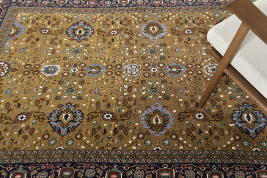 Persian Rug 4061 Vintage Persian Qum