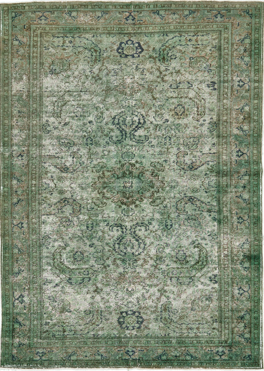 Overdyed Vintage Style Rug