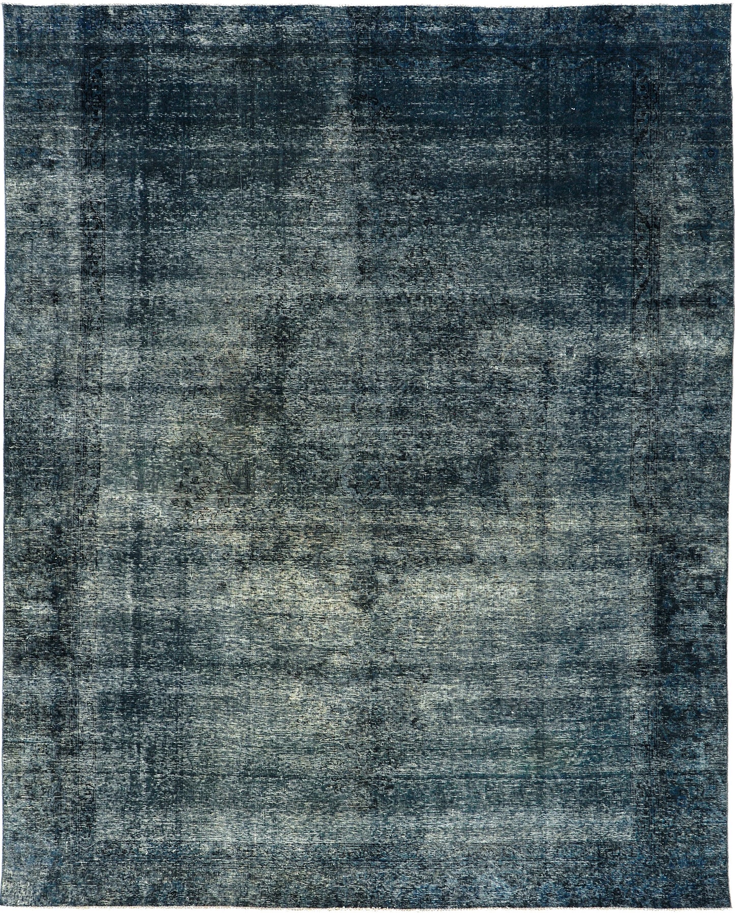 Overdyed Vintage Style Rug