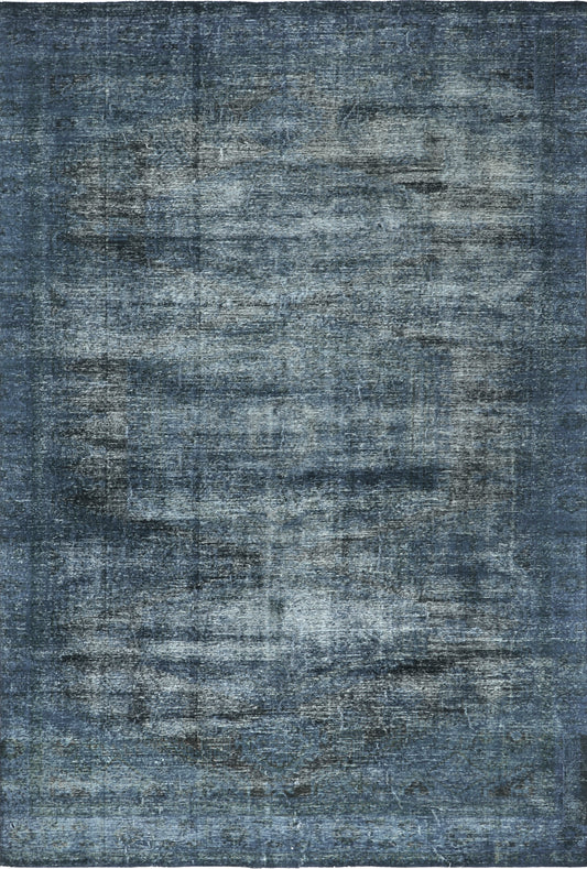 Persian Rug 2650 Overdyed Vintage Persian Tabriz Rug 26132