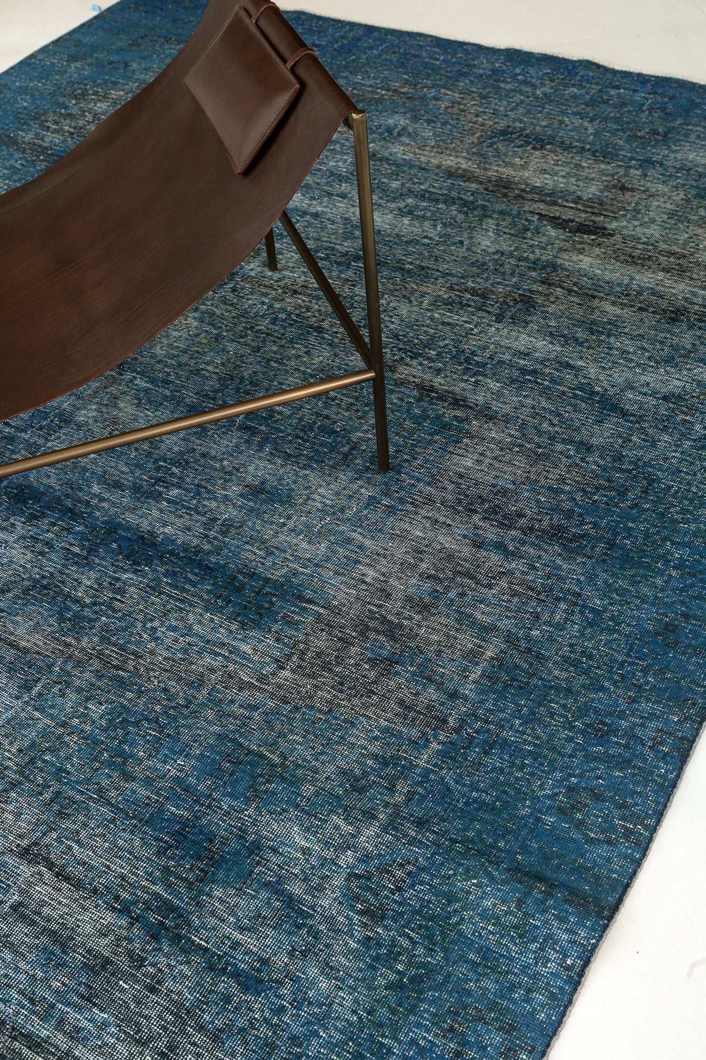 Persian Rug 2655 Overdyed Vintage Persian Tabriz Rug 26132