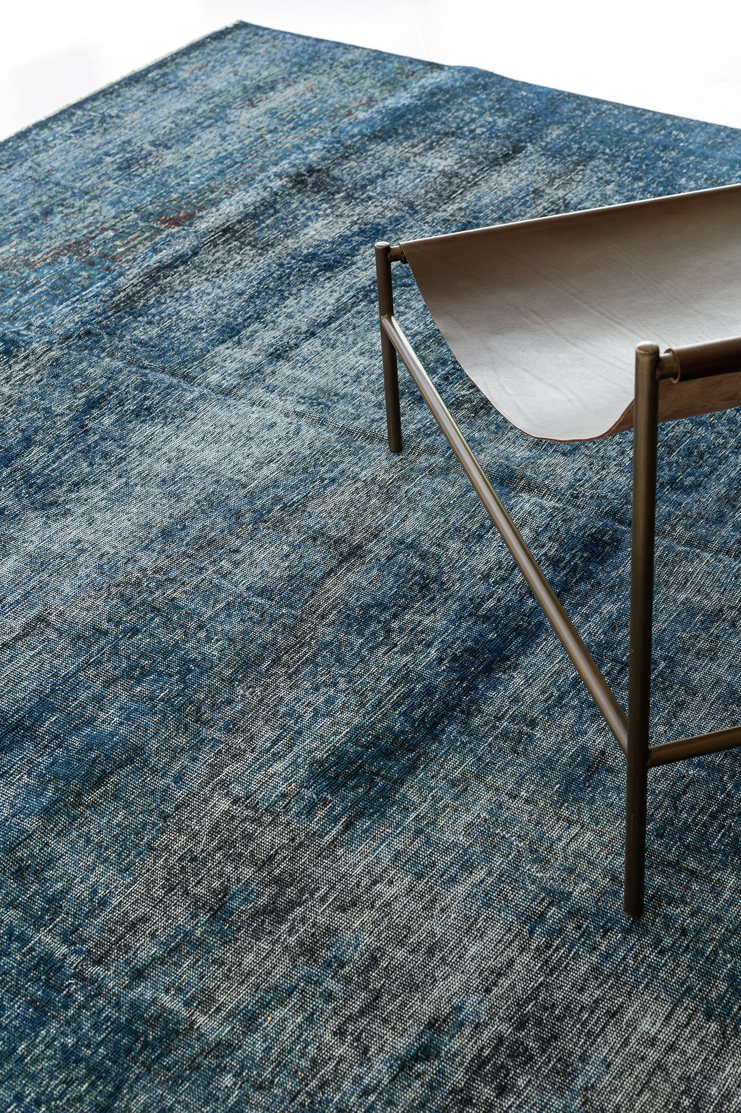 Persian Rug 2651 Overdyed Vintage Persian Tabriz Rug 26132