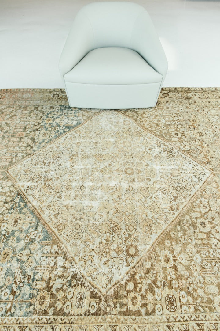 Antique Persian Mahal Rug 26157