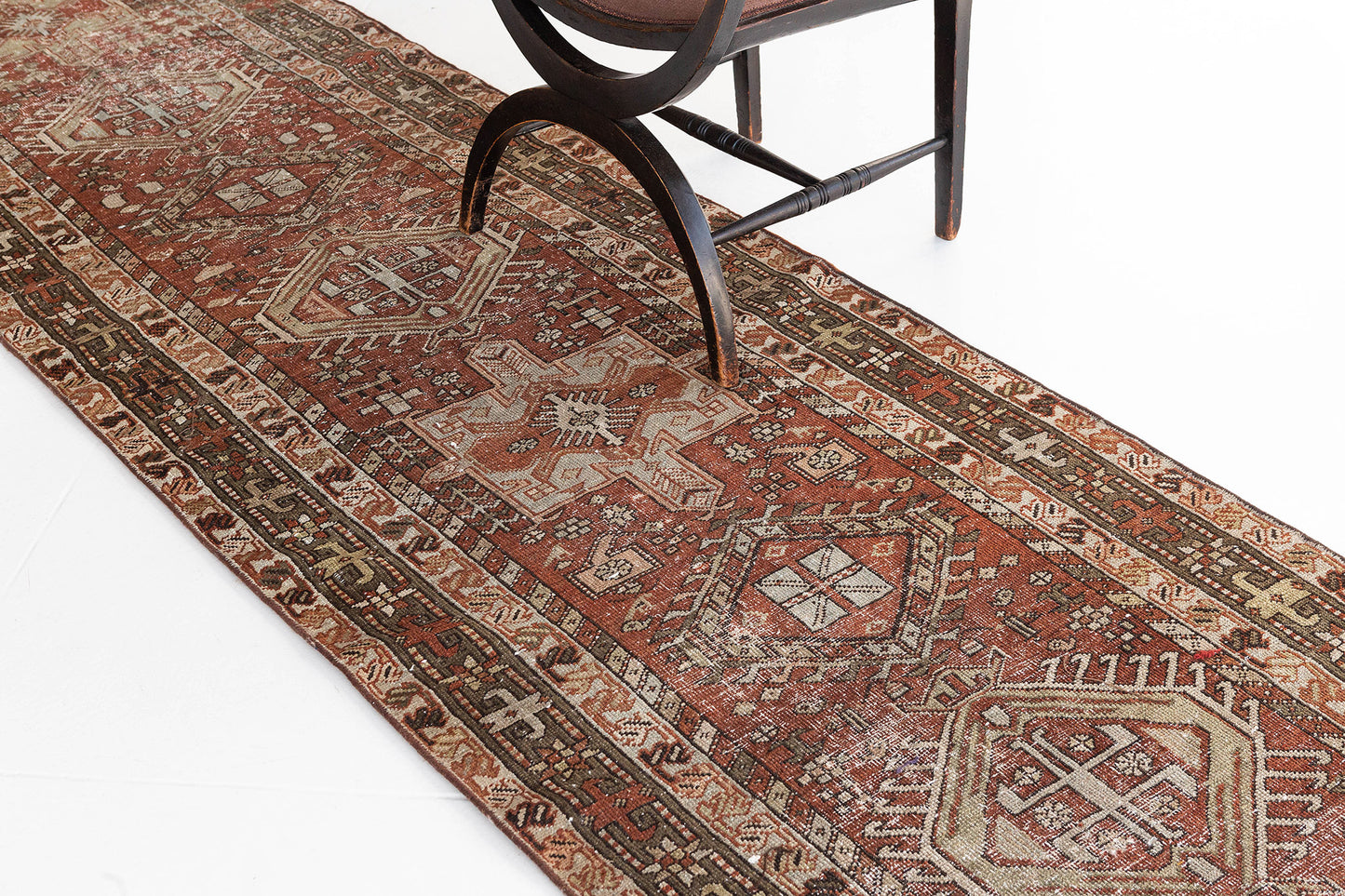 Persian Rug 642 Antique Persian Heriz Runner 26183