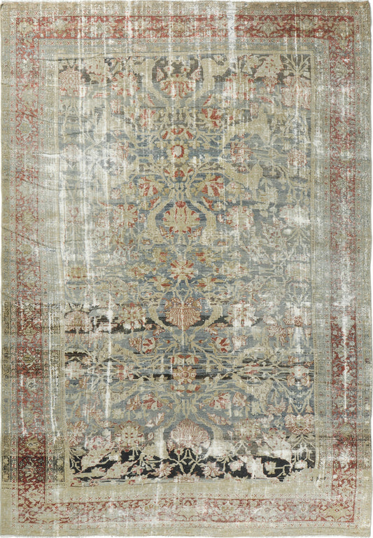 Persian Rug 2054 Antique Persian Sultanabad Distressed Rug 26380