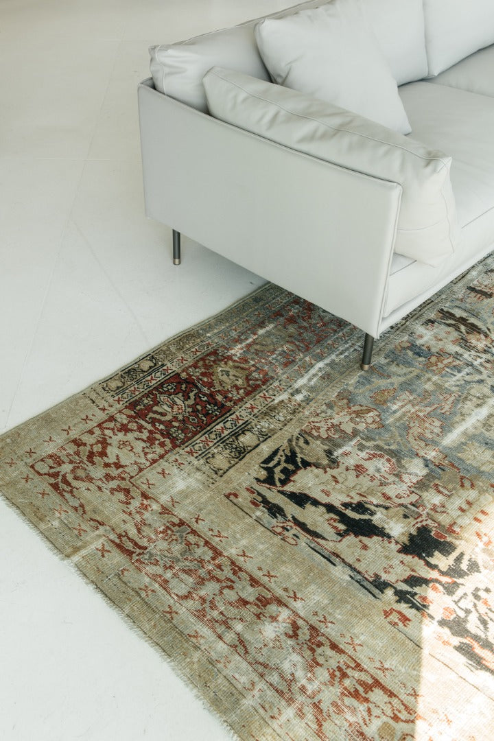 Persian Rug 2055 Antique Persian Sultanabad Distressed Rug 26380