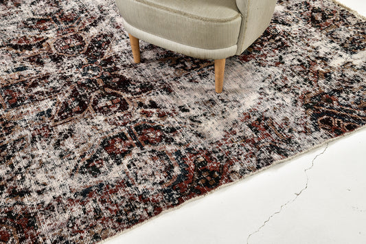 Vintage Distressed Rug