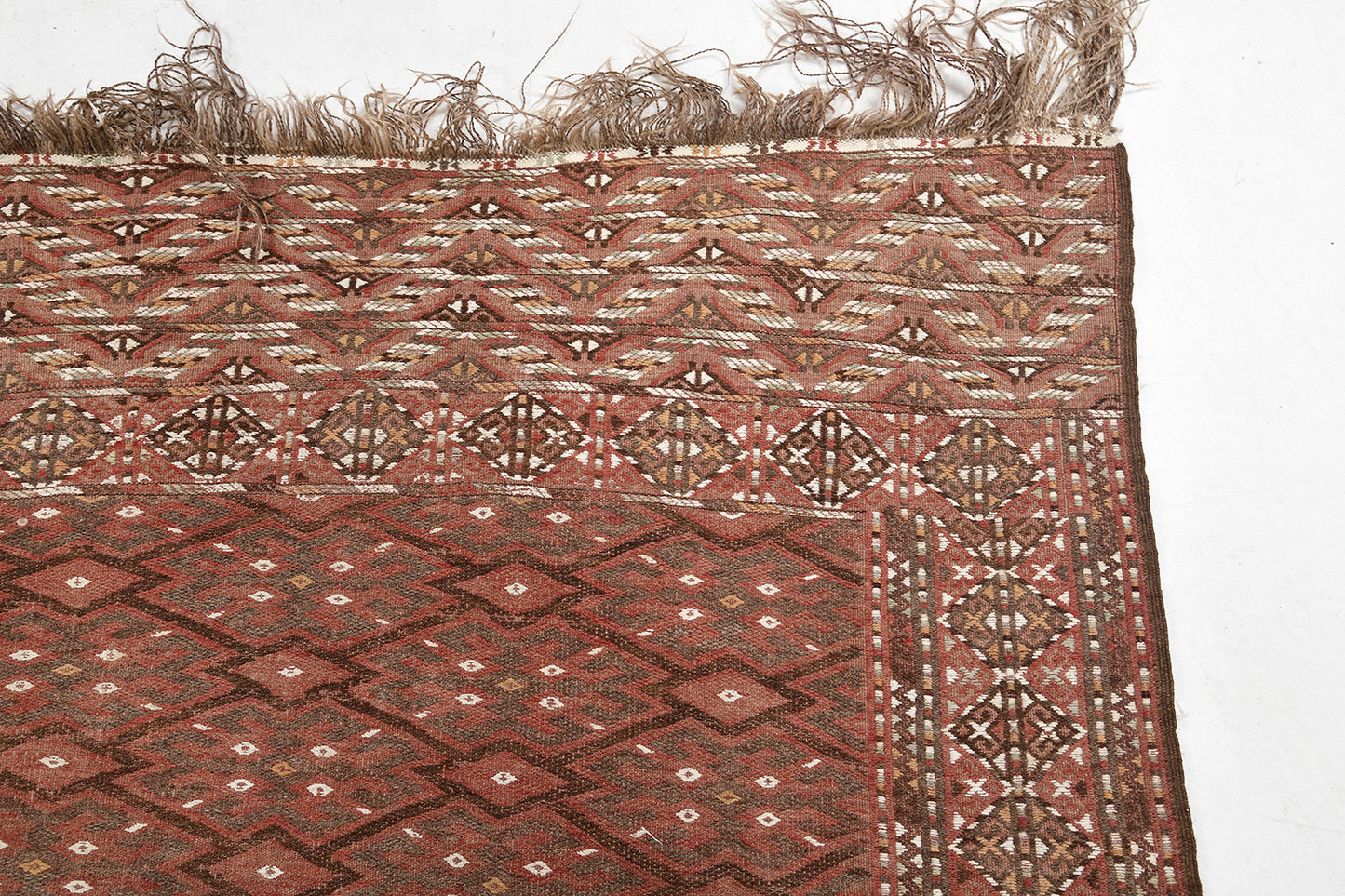 Vintage Turkoman Kilim