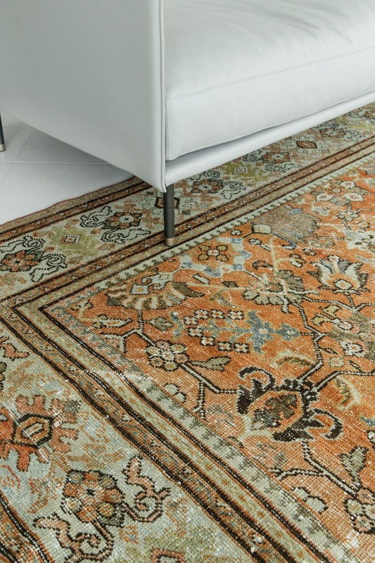 Persian Rug 1059 Antique Persian Mahal Distressed Rug 26416