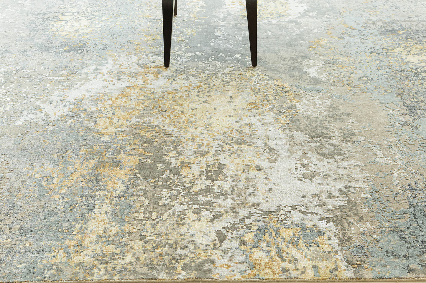 Modern Rug Image 7219 Modern Design Bamboo Silk Embossed Rug Mars