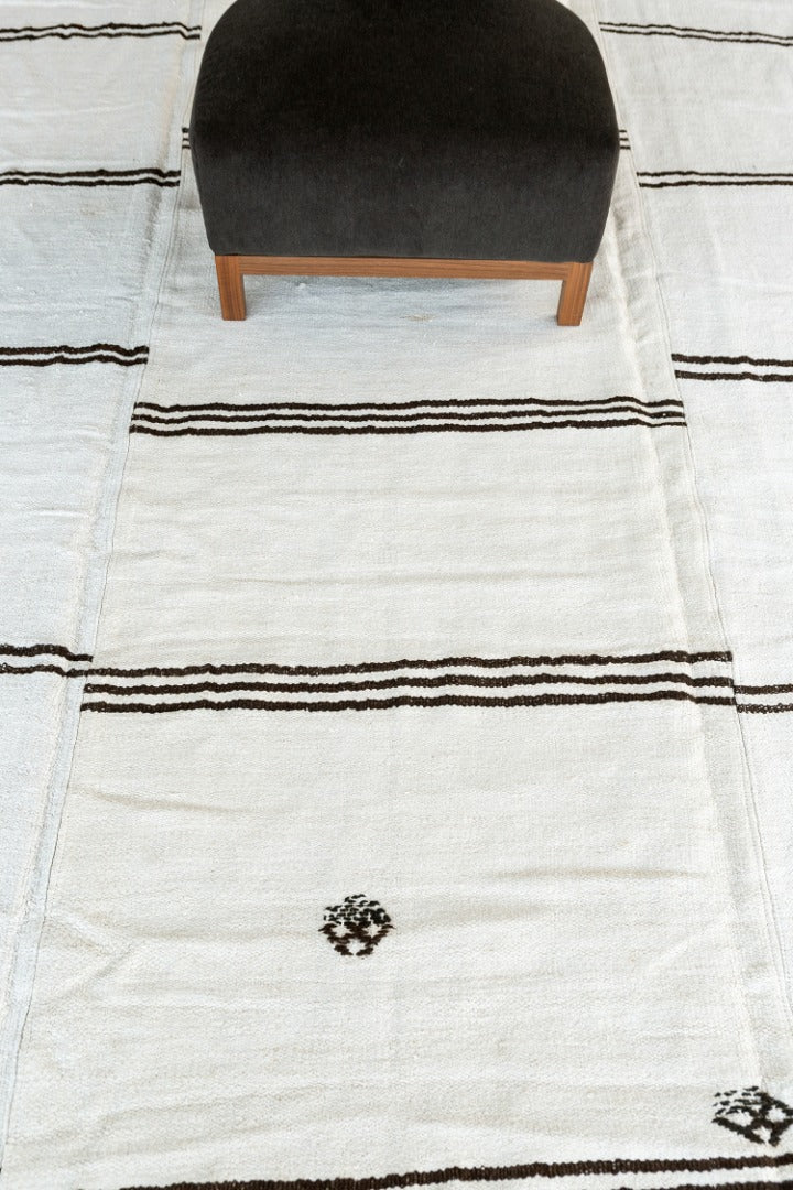 Vintage Anatolian Turkish Flat Weave Kilim
