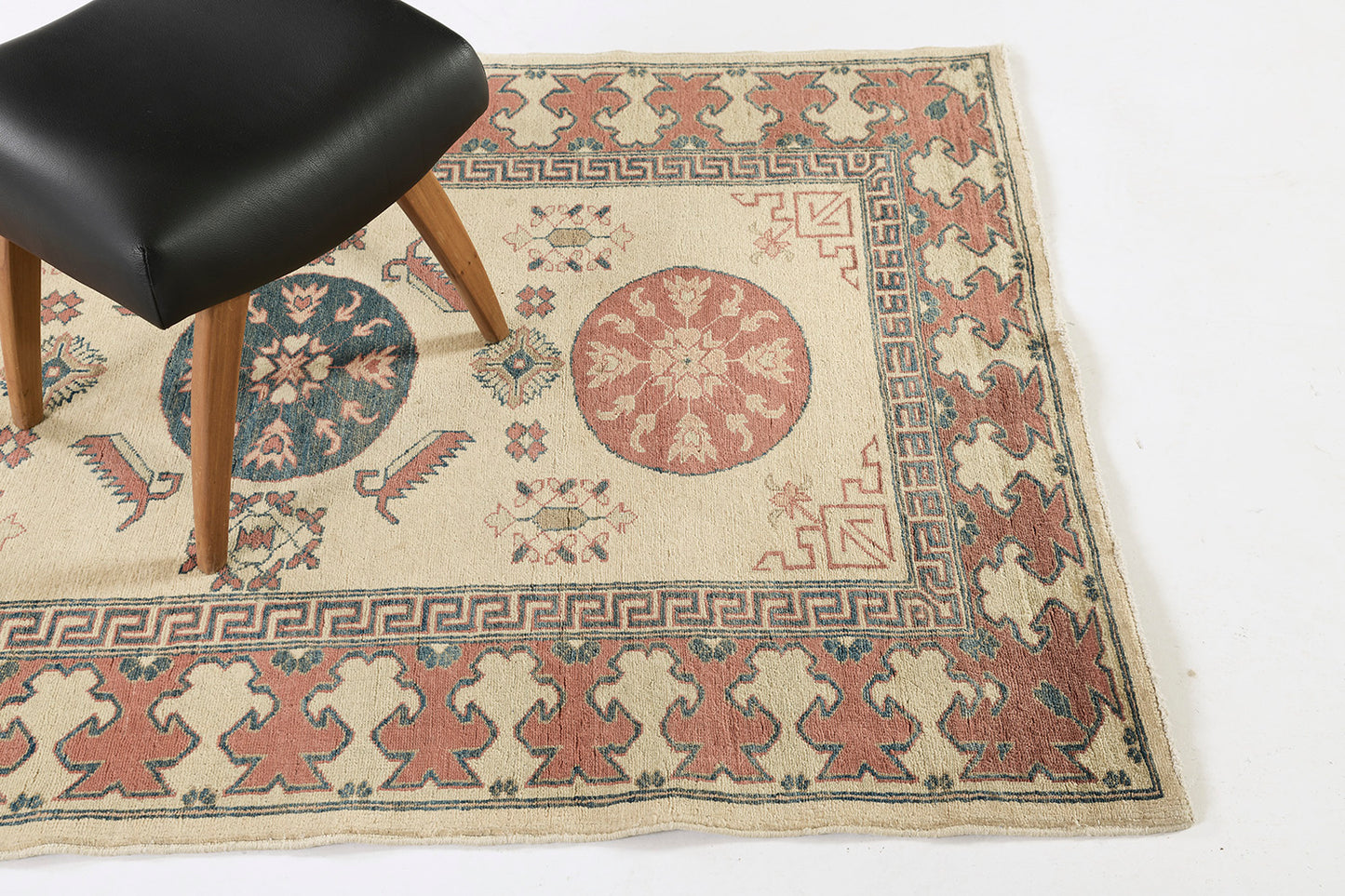 Natural Dye Khotan Revival Rug