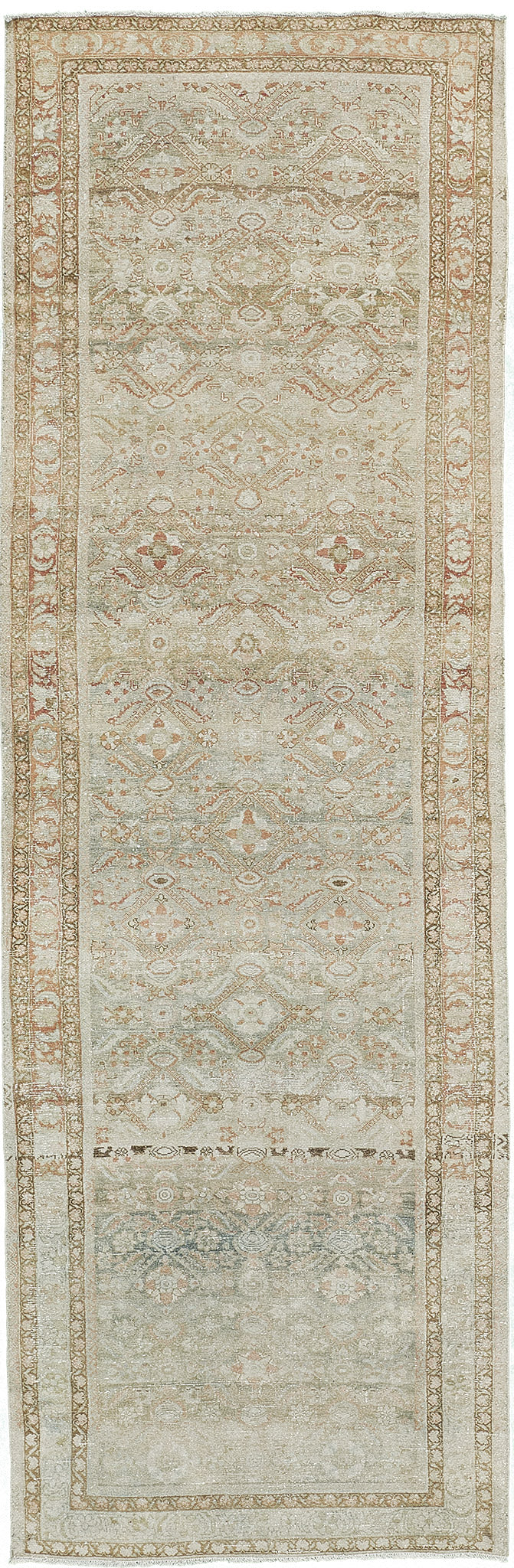Persian Rug 1690 Antique Persian Malayer Runner 26489