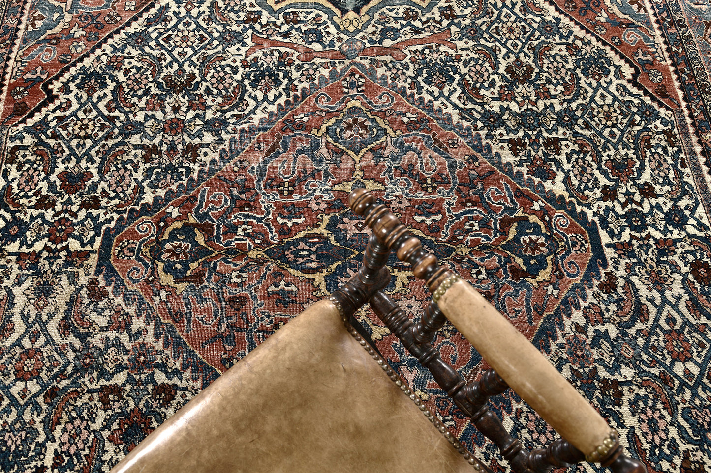 Persian Rug 325 Antique Persian Bidjar Rug 26516