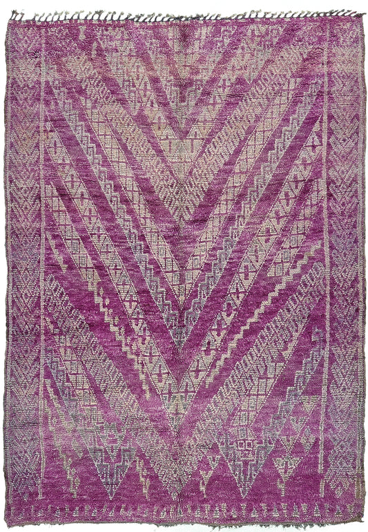 Modern Rug Image 13016 Vintage Moroccan Beni MGuild Tribe Berber Rug