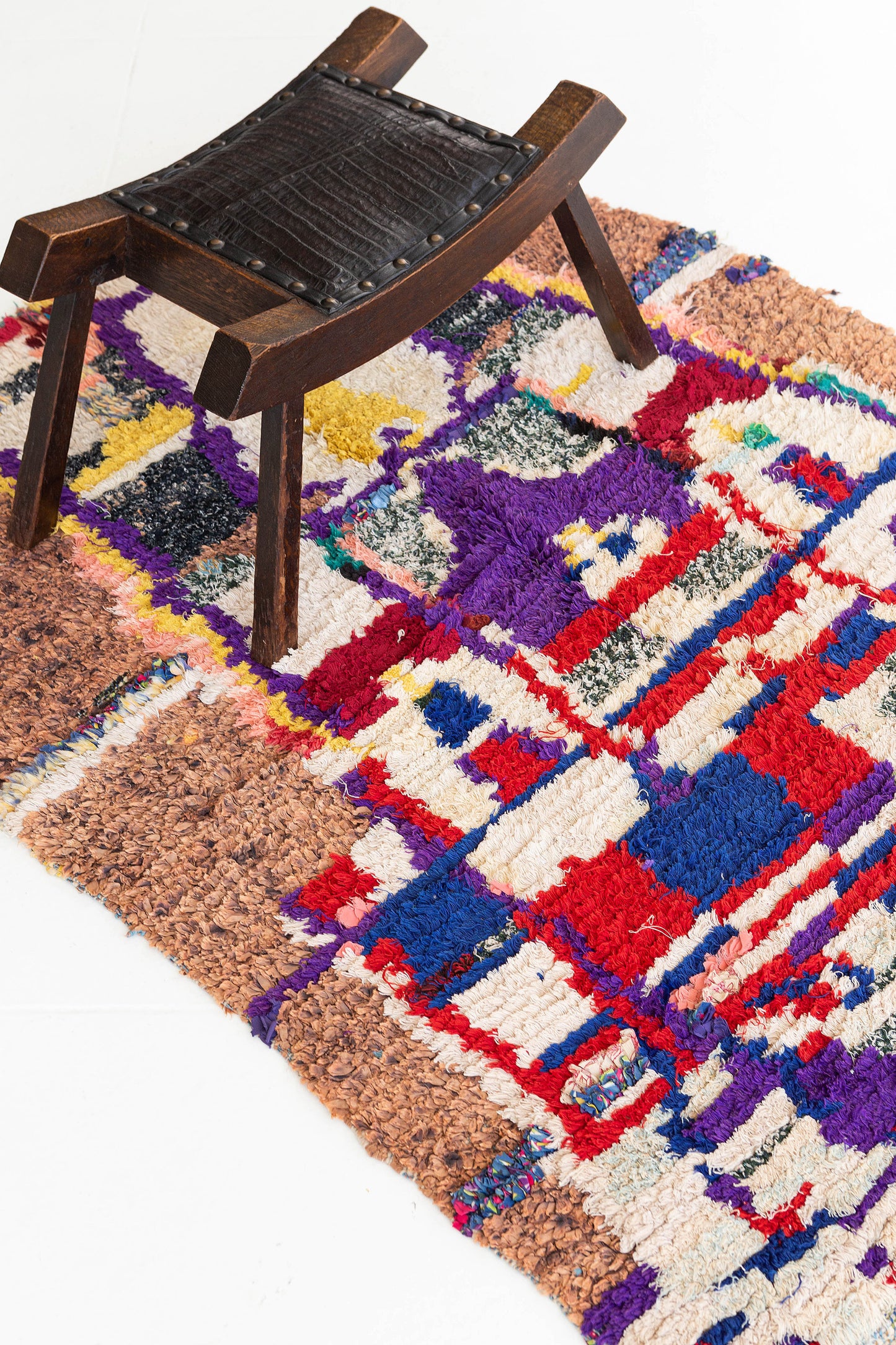 Modern Rug Image 13262 Vintage Moroccan Boujad Tribe Berber Rug