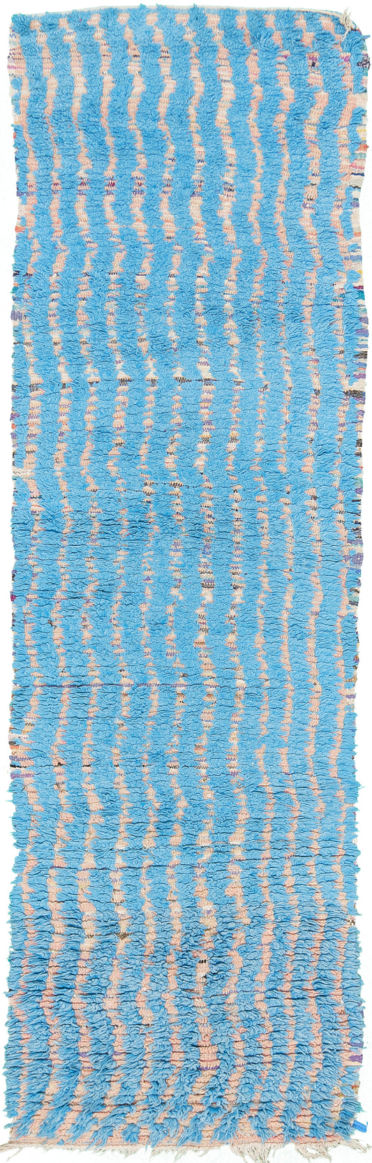 Modern Rug Image 13289 Vintage Moroccan Boujad Tribe Berber Runner