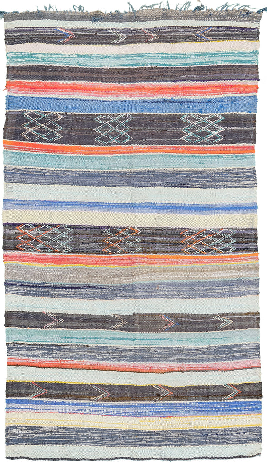 Modern Rug Image 13322 Vintage Moroccan Haouz Tribe Berber Kilim