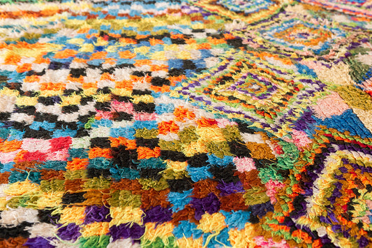 Modern Rug Image 13278 Vintage Moroccan Boujad Tribe Berber Rug