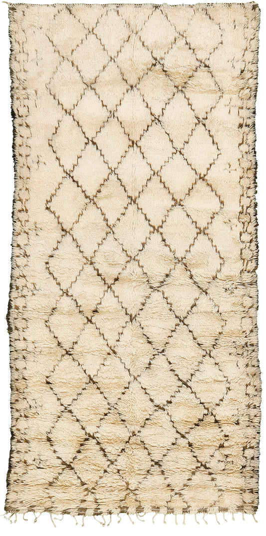 Modern Rug Image 13079 Vintage Moroccan Beni Ourain Tribe Berber Rug
