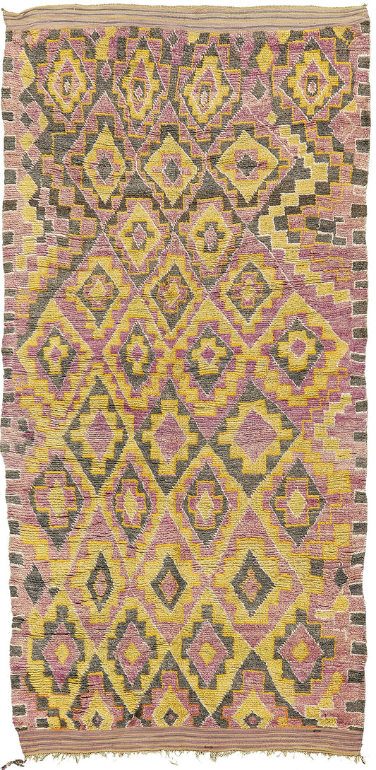 Modern Rug Image 13001 Vintage Moroccan Beni MGuild Tribe Berber Rug