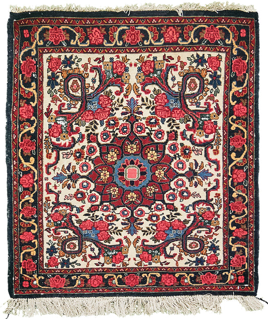 Persian Rug 3317 Vintage Persian Bidjar